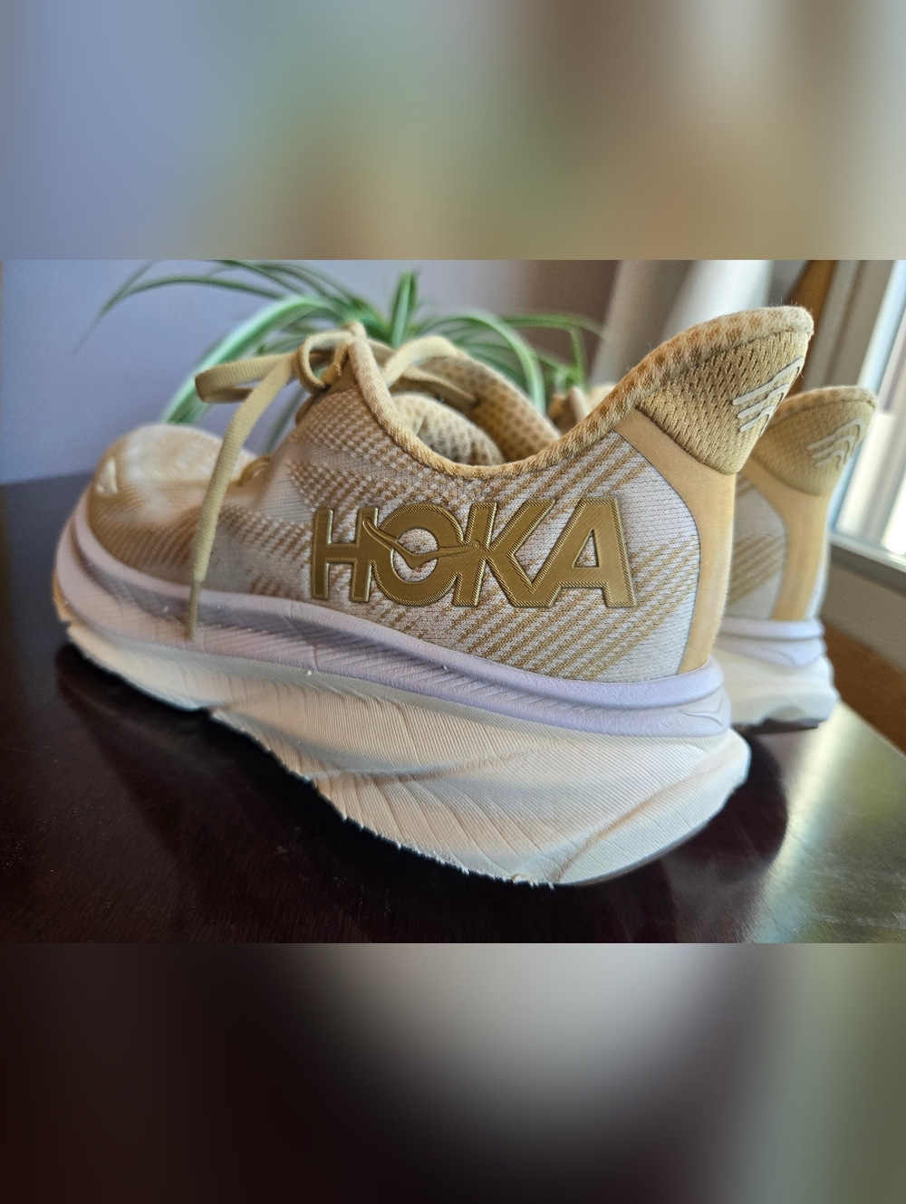 Hoka Clifton 9 Running Shoes | White / Holiday Flock (WHF) | Men’s 9D - Picture 9 of 11